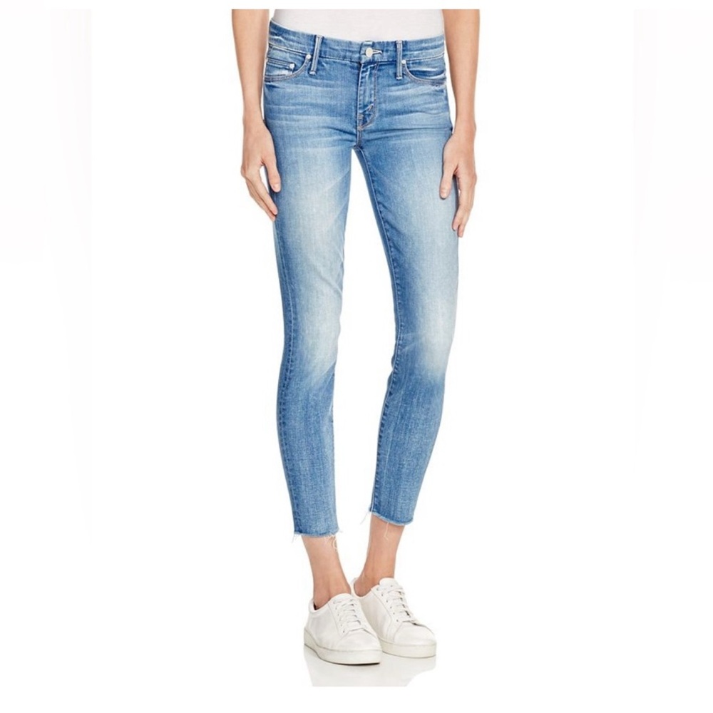 MOTHER The Looker‎ Ankle Fray Jeans in Birds of Paradise 25